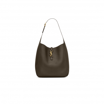 YSL LE 5 À 7 SUPPLE LARGE IN GRAINED LEATHER 753837AAAUQ3212 (30*28*11cm)